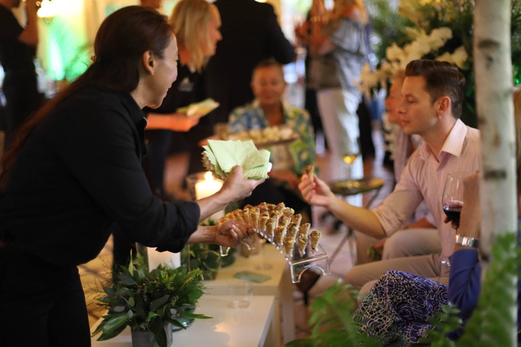 I worked closely with our chef to offer delicious, organic foods made with locally grown ingredients